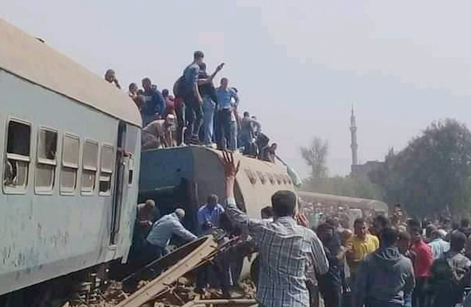 25 حالة وفاة و152 إصابة.. الحكم بالسجن المشدد لسائق قطار سندنهور 10 سنوات